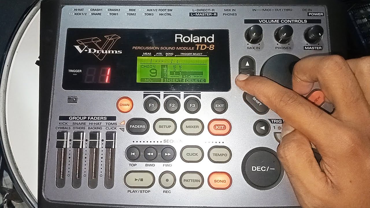 Patch Chain How To Use Roland TD8