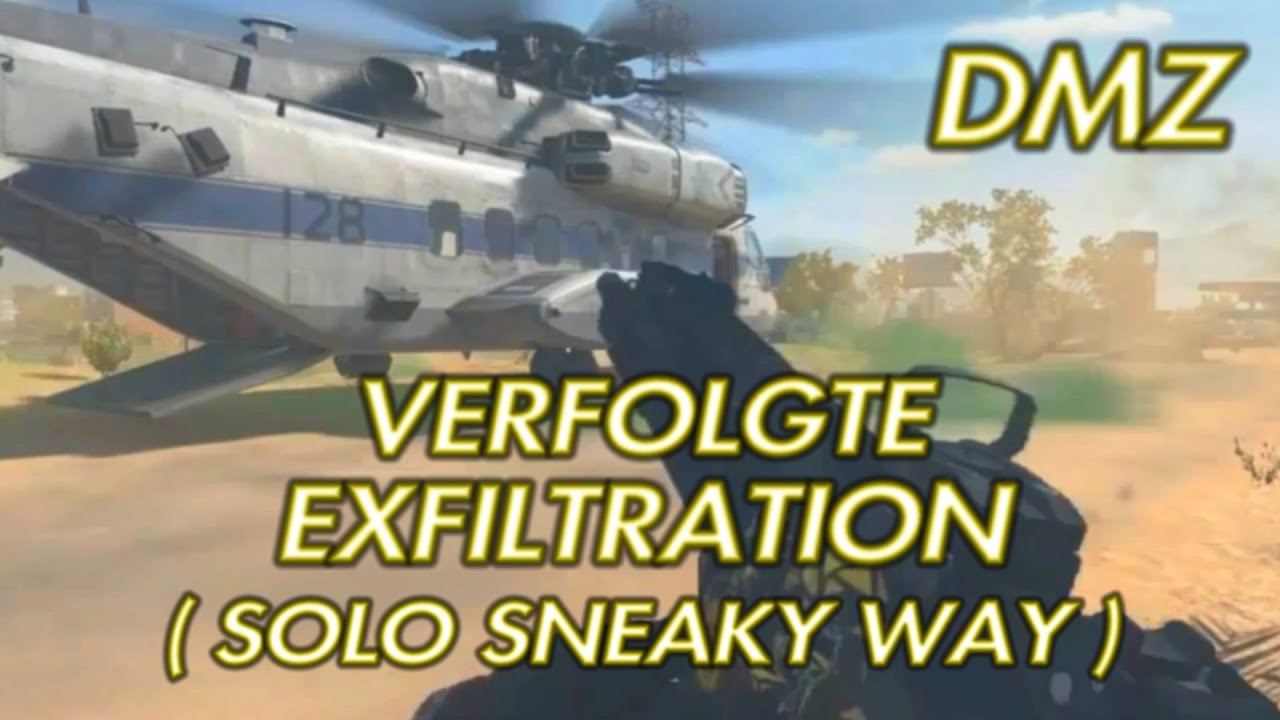 Call of Duty Modern Warfare 2 DMZ CROWN TIER 3 STORY Mission ( Verfolgte Exfiltration )