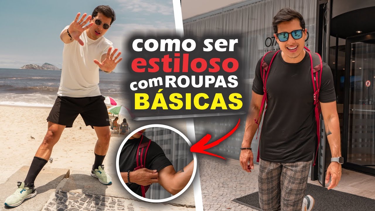 Como ser estiloso com roupas básicas?
