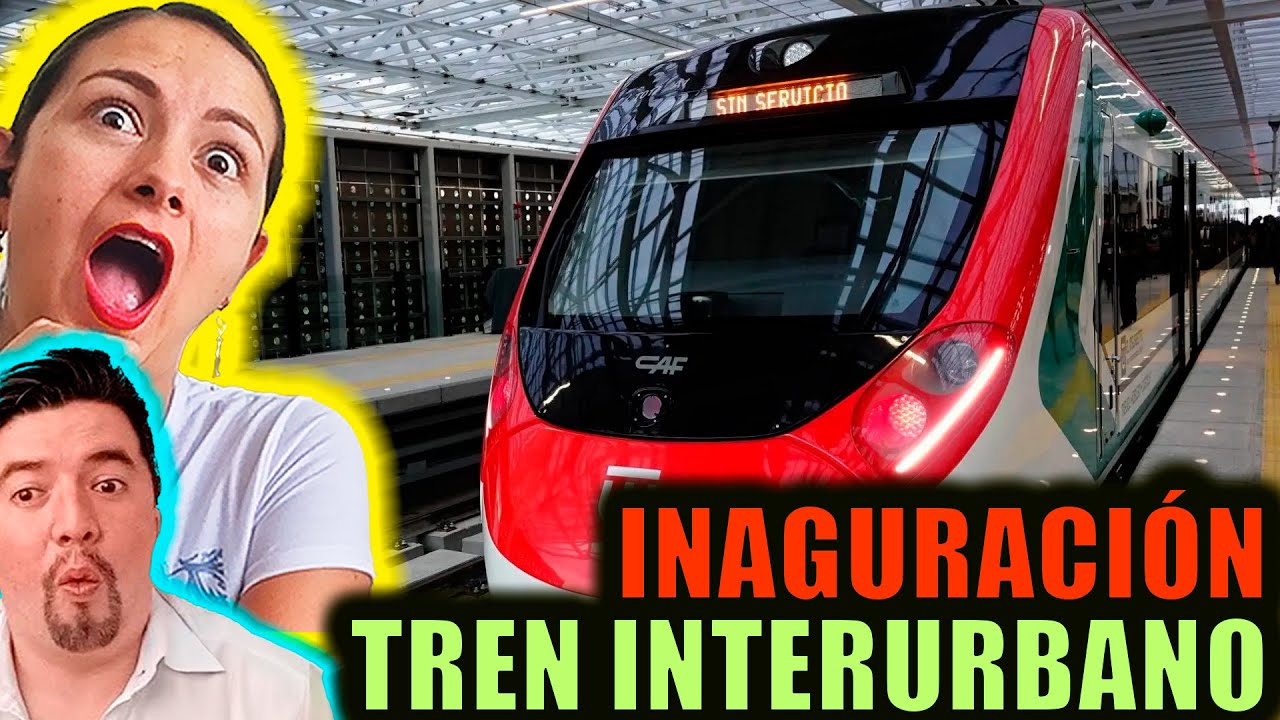 IMPRESIONANTE | El Insurgente TREN INTERURBANO entre Toluca y CDMX