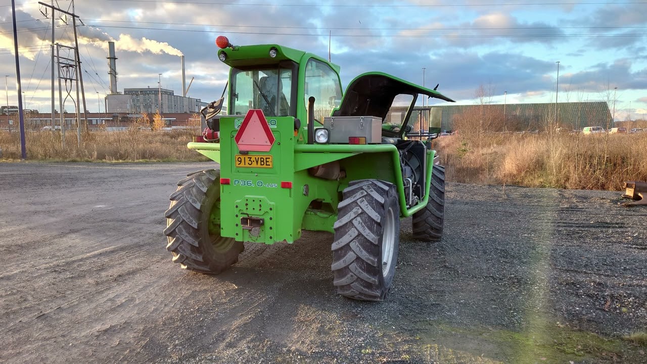 Merlo telescopic loader imported from Finland