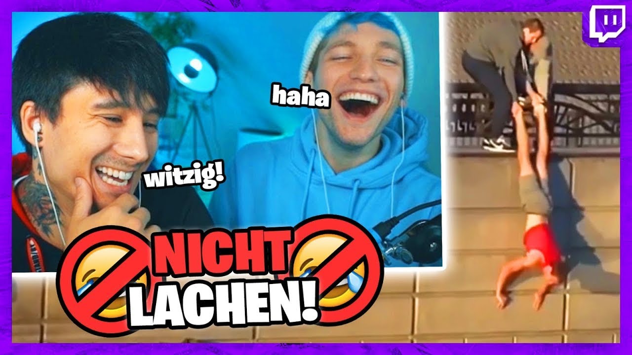 Ju und REZO versuchen nicht zu lachen. Wer gewinnt heute?