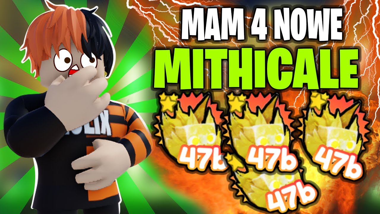 NOWE MITYKI SĄ MEGA OP *MAM 4*!!!!! ALIEN UPDATE PET SIMULATOR X | ROBLOX