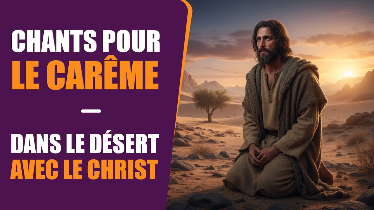 CHANTS POUR LE CAREME | DANS LE DÉSERT AVEC LE CHRIST