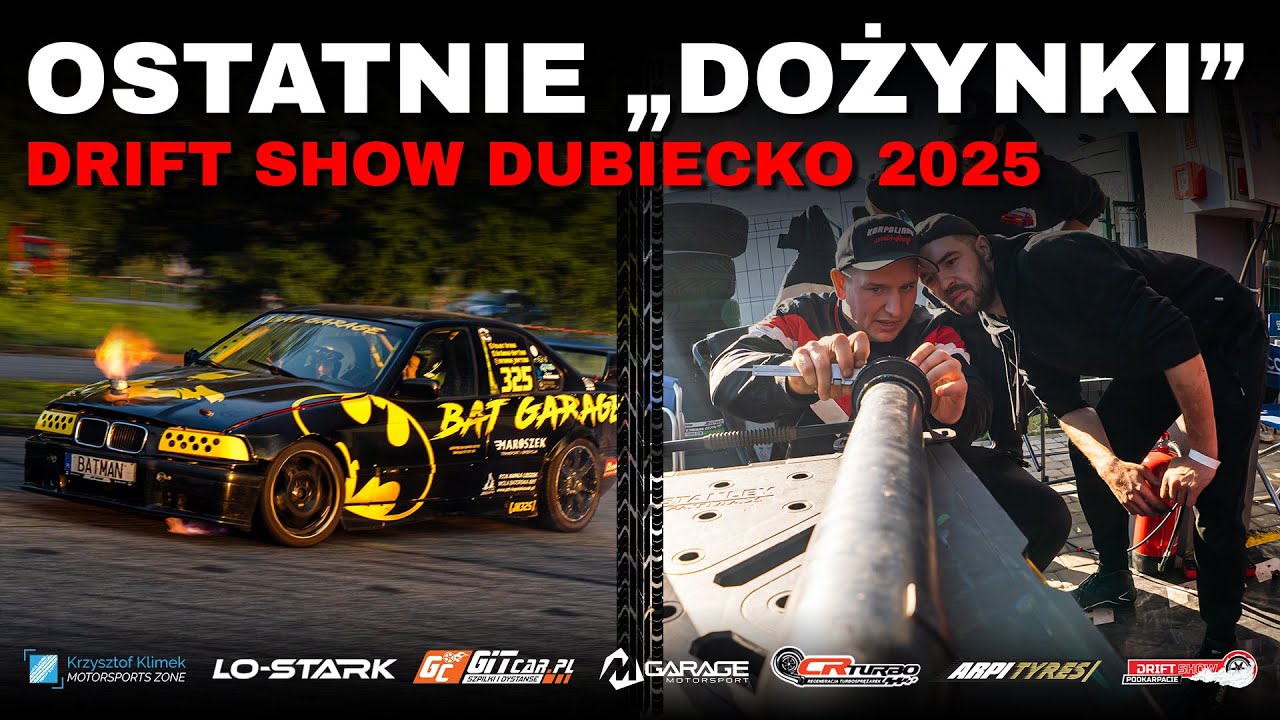 OSTATNIE DRIFT „DOŻYNKI” - DRIFT SHOW Dubiecko 2025