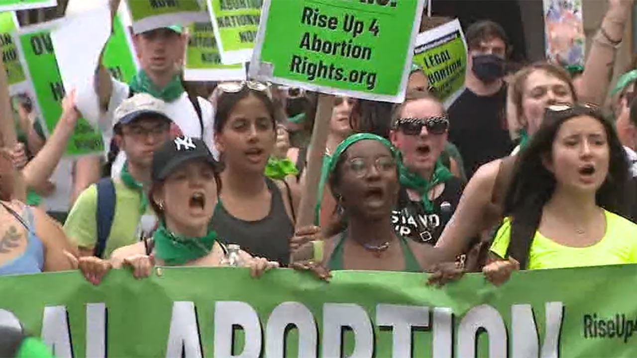 NYC abortion rights protests