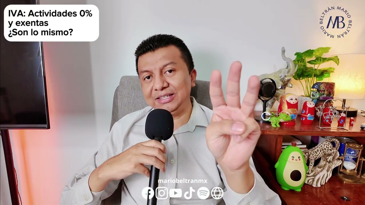 Diferencias entre actividades gravadas 0% y exentas