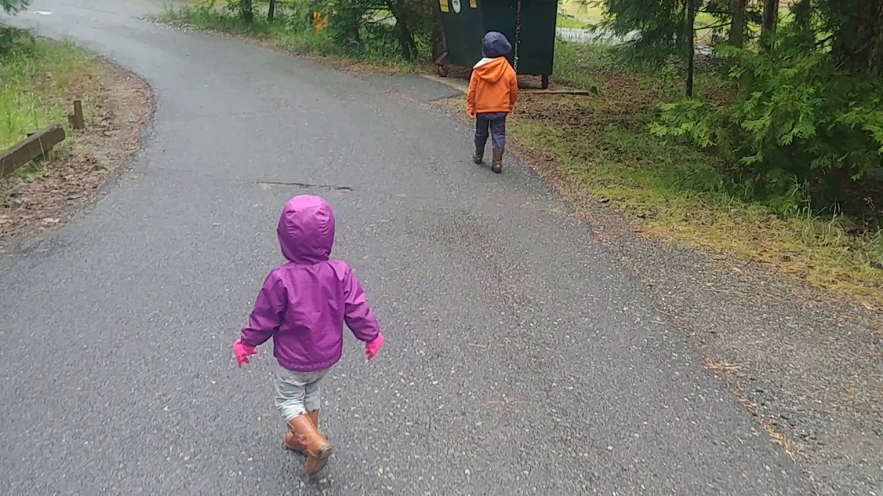 Walk back to camp Chilcoot 2019