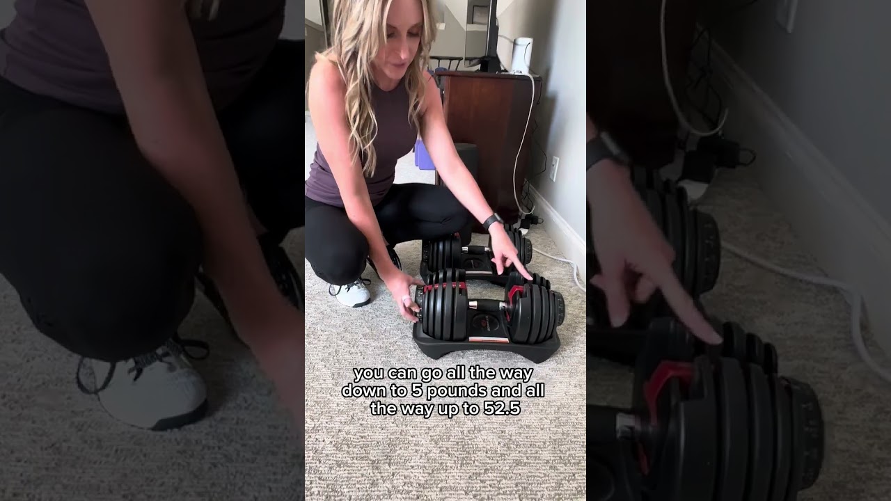 Are Bowflex Adjustable Dumbbells Worth it? Watch to Find Out! #Gym #Fitness