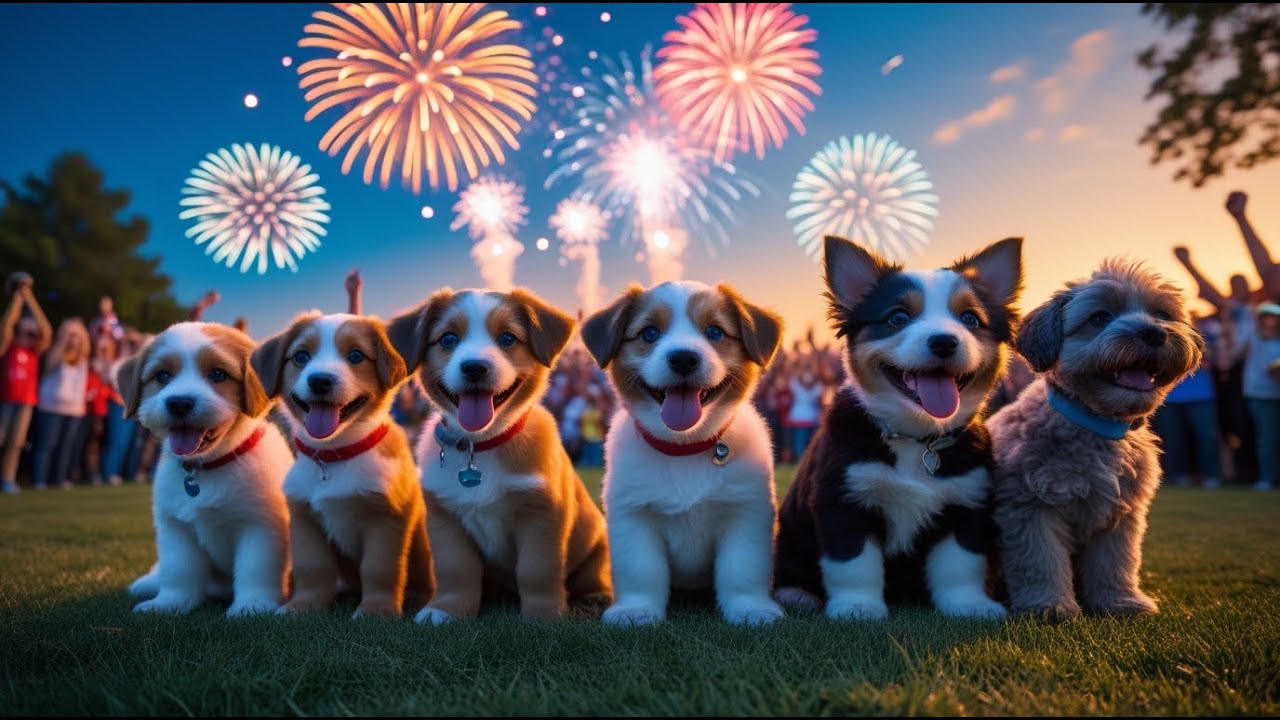 🐕🎵 The Dog Parade Song for Kids | Cute Animal Nursery Rhyme ✨