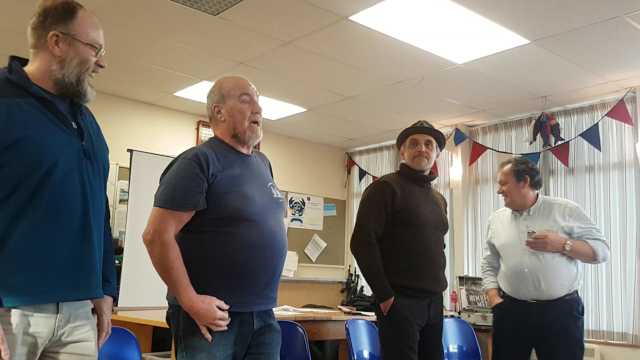Kimbers Men workshop at the Harwich Town Sailing Club