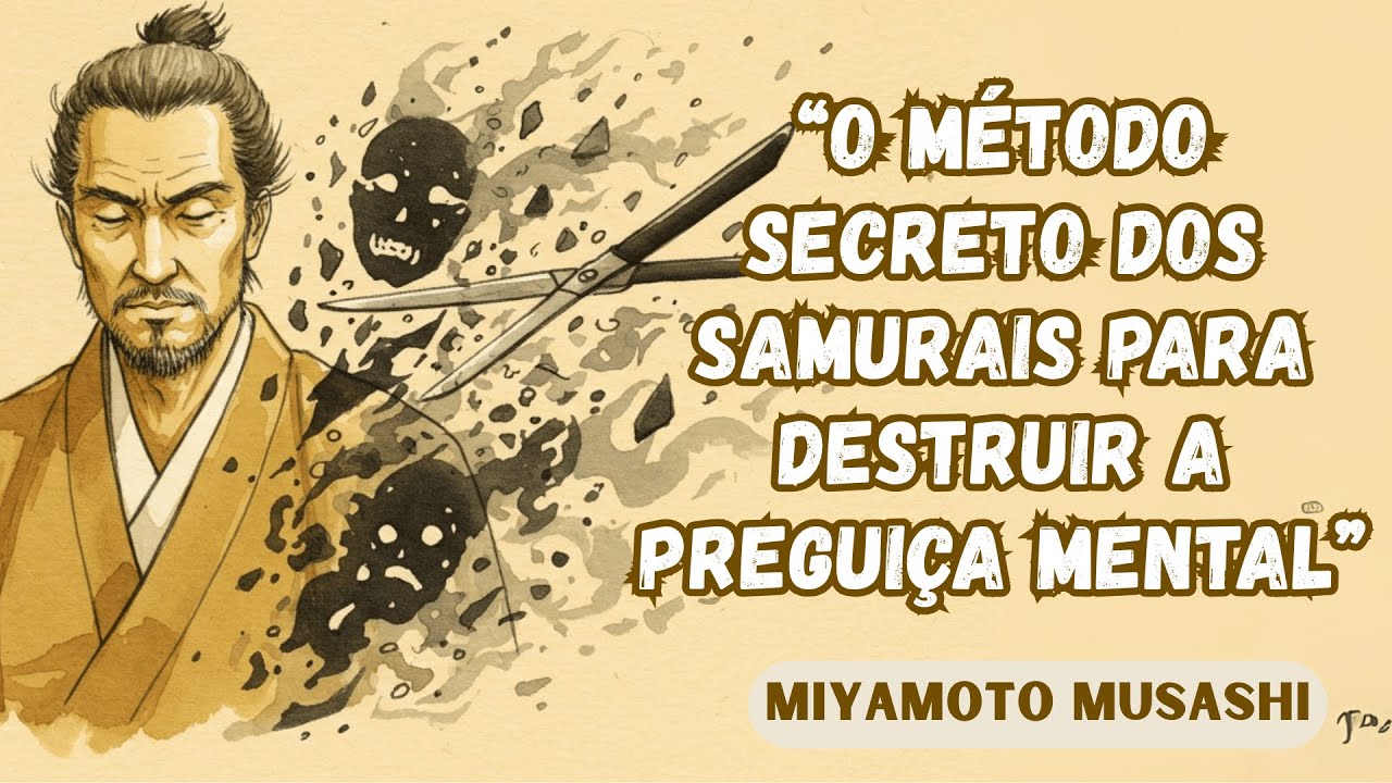 Como Eliminar a Pregui&ccedil;a Mental com a Estrat&eacute;gia Samurai de Miyamoto Musashi