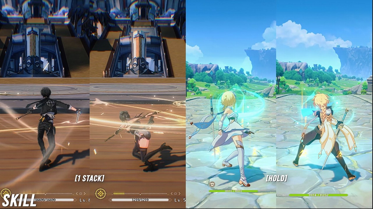 Main Character Comparison