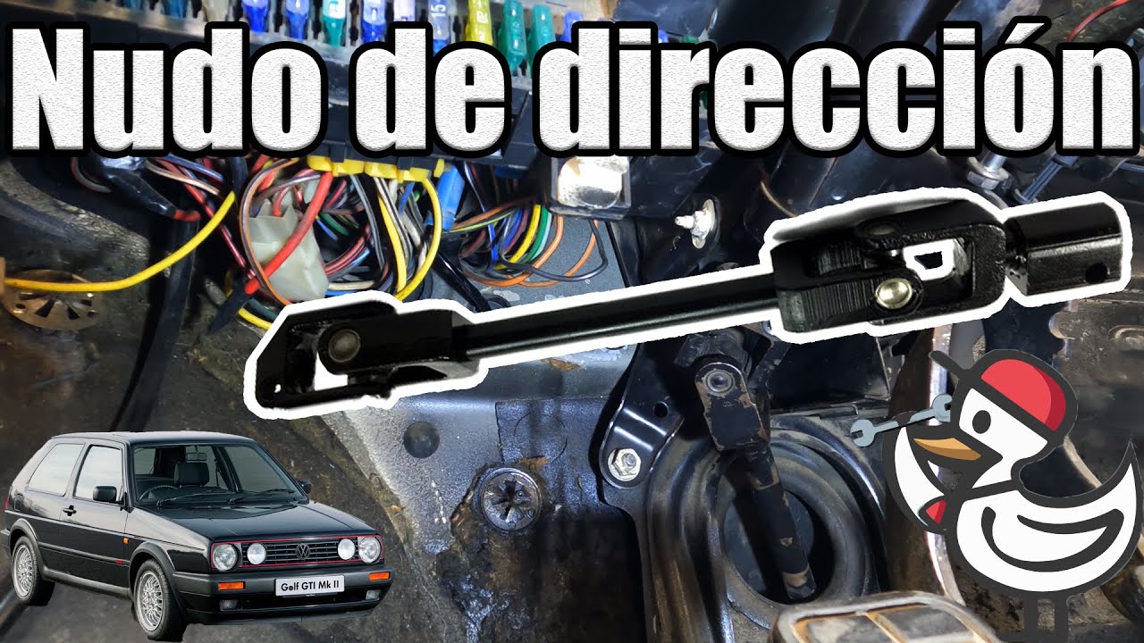 ¿Cómo cambiar nudo de dirección? Golf Mk2