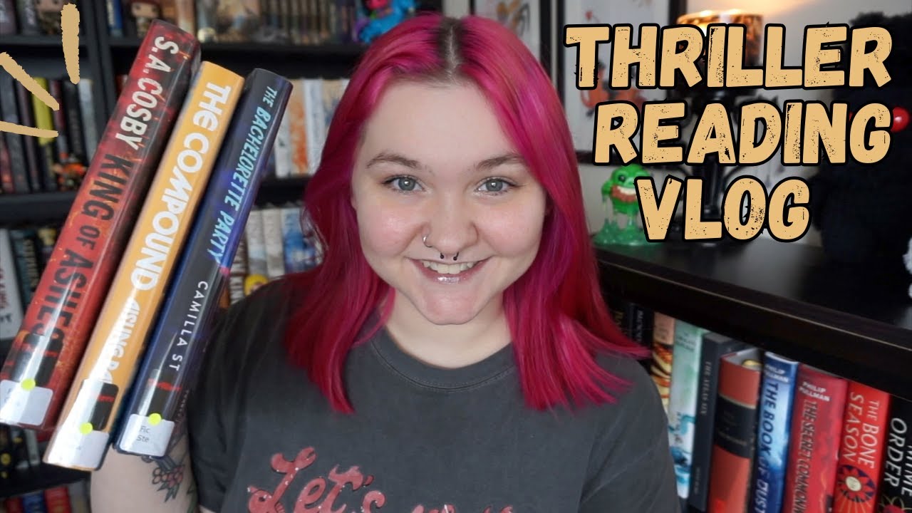 Reading New Thriller Books // Island Mysteries, Reality TV, Southern Small Town Reading Vlog
