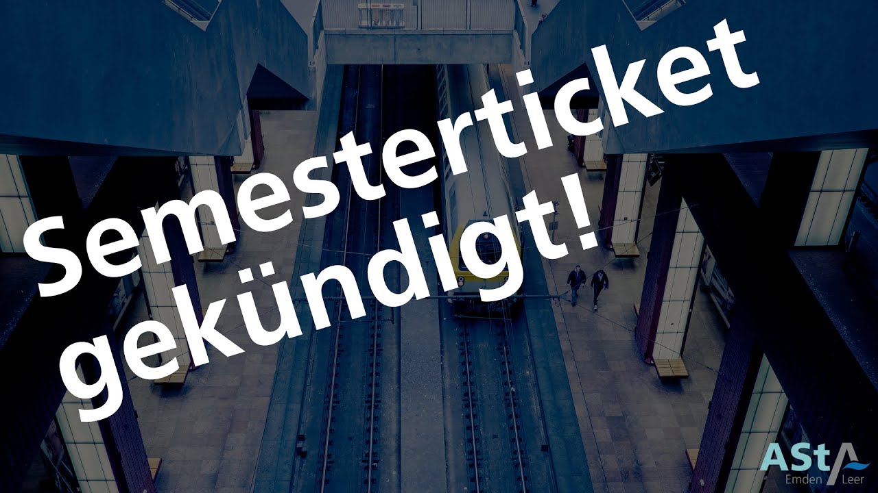 Semesterticket gek&uuml;ndigt - Stellungnahme des AStA Emden/Leer