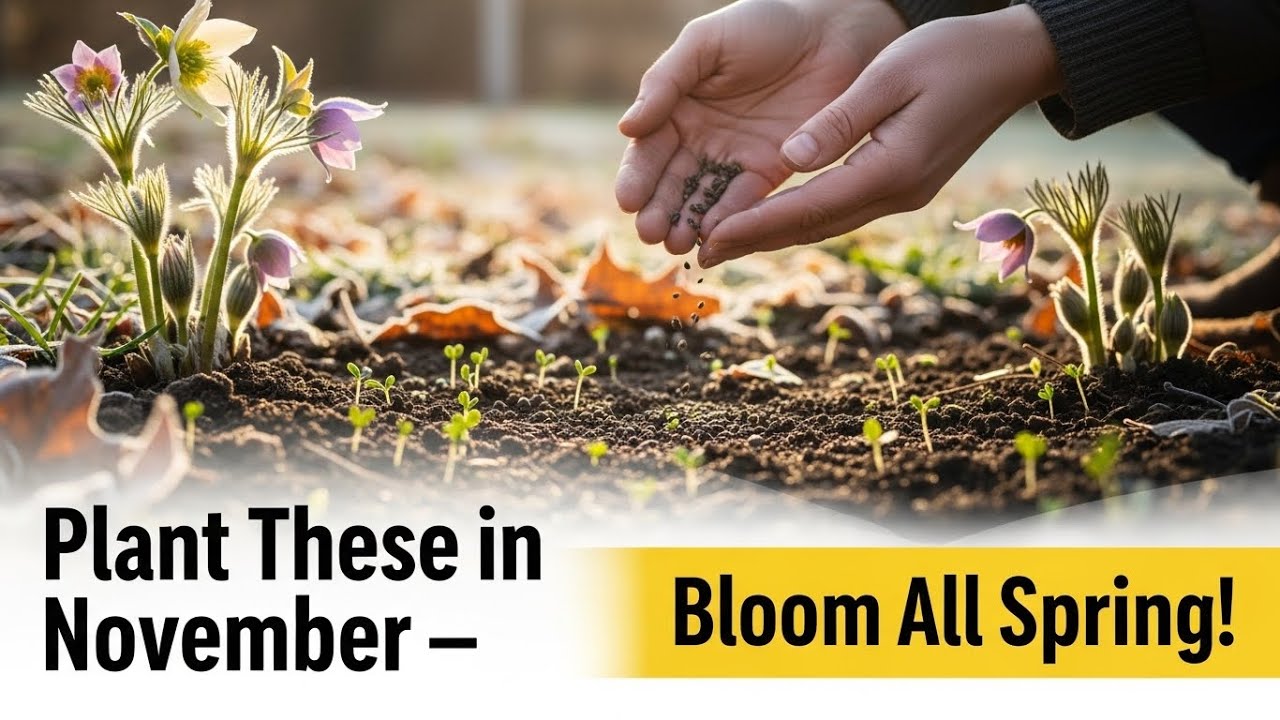 7 Crops to Direct Sow in November, Wherever You Live!