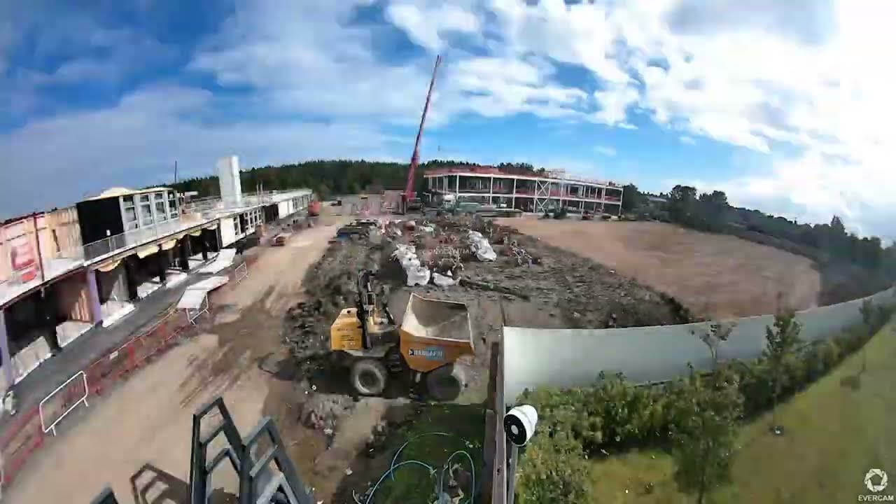 New Ashington Campus Timelapse Update - 6th October 2025