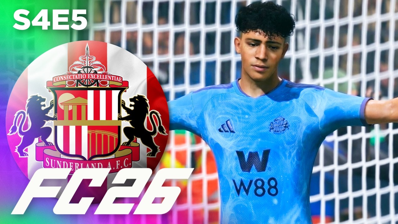 Cristiano Jr is struggling... | FC 26 Sunderland Career Mode S4E5