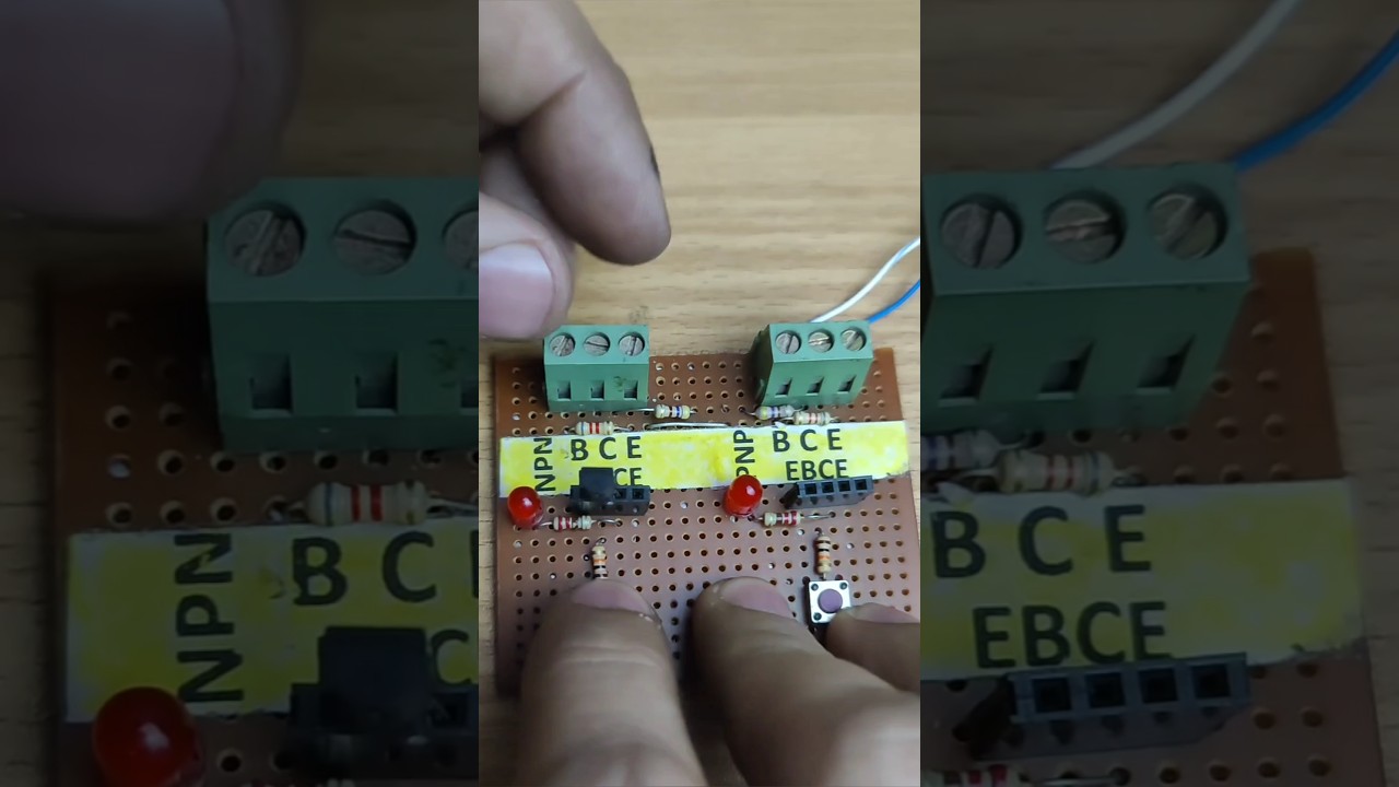 Transistor Tester Electronics Project #transistortester #diy