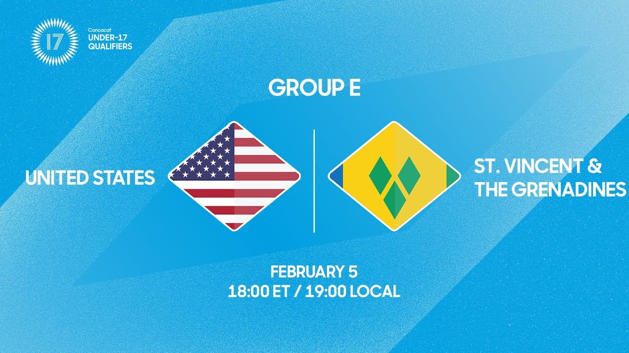 United States vs Saint Vincent and the Grenadines | 2026 Concacaf Under-17 Qualifiers