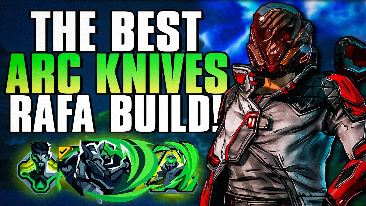 ЛУЧШИЕ НОВЫЕ ДУГОВЫЕ НОЖИ RAFA BUILD!!! БЛИЖНИЙ БОЕВОЙ UVH 5 УРОВЕНЬ 50+ С ЛЕГКОСТЬЮ!!!
