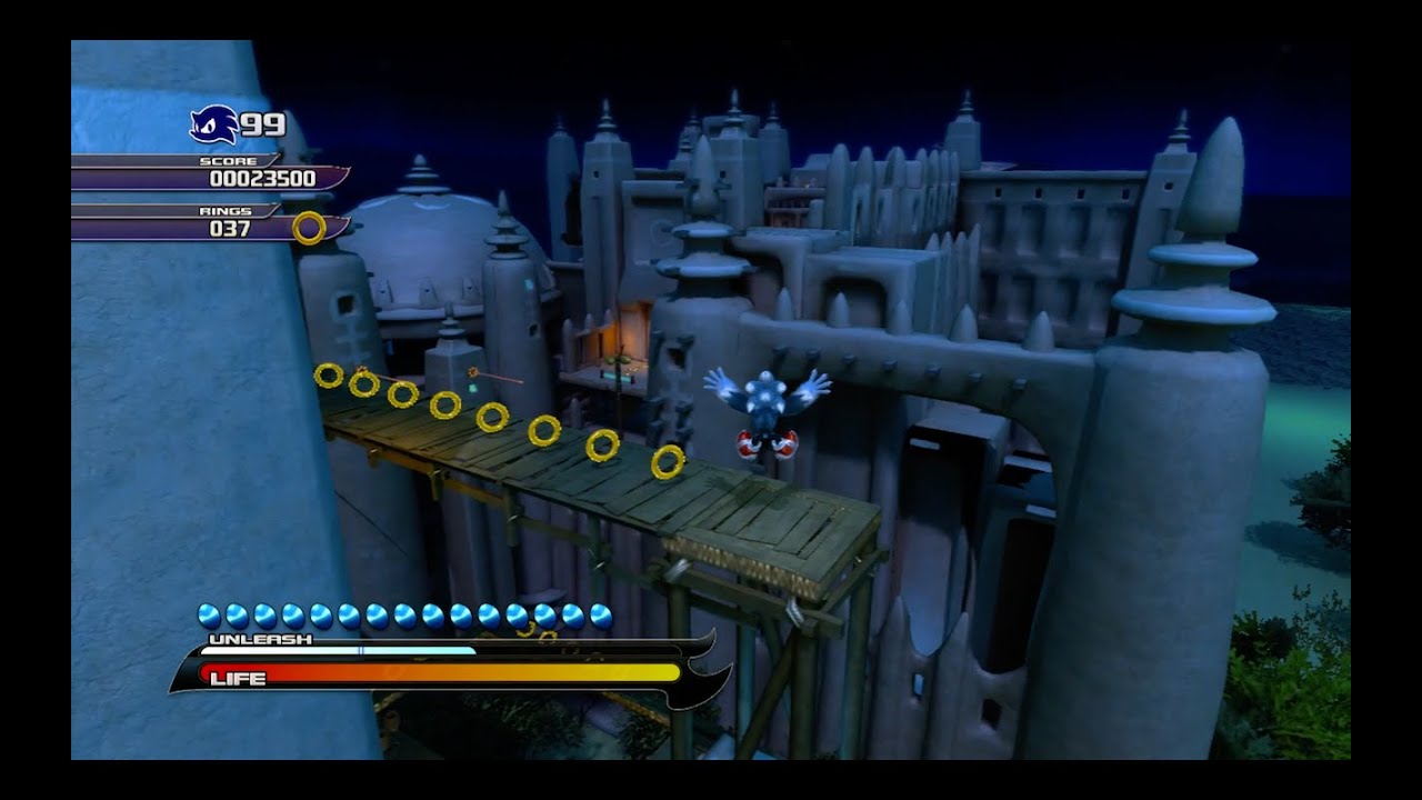 Sonic Unleashed: Mazuri Night (Savannah Citadel Act 1) [1080 HD]
