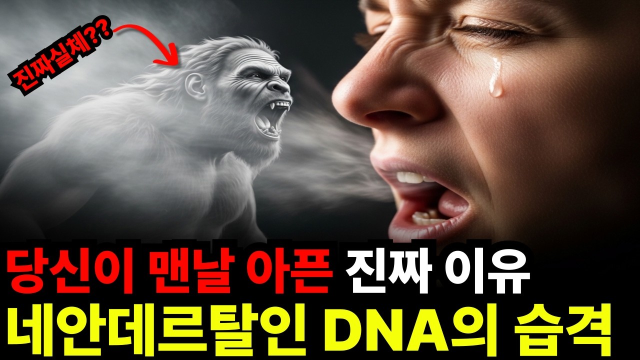 당신의 건강을 망치는 4%의 DNA: 네안데르탈인이 남긴 8가지 시한폭탄