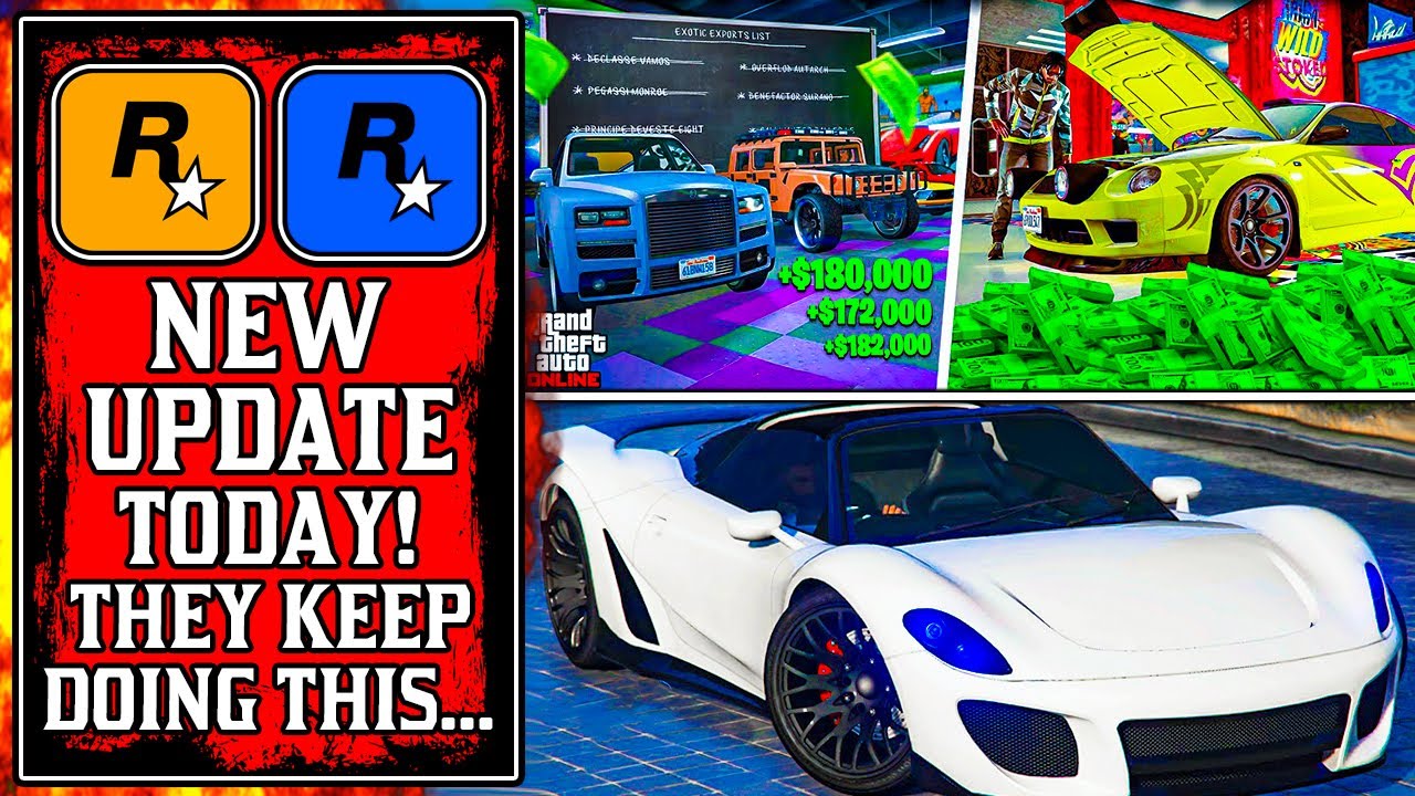 ROCKSTAR KEEPS DOING IT.. The NEW GTA Online UPDATE Today! (GTA5 New Update)