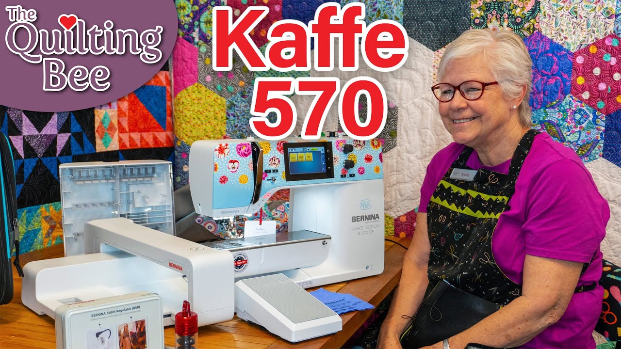 Самая красивая швейная машинка! — Обзор Bernina 570 Kaffe Edition от Кэти