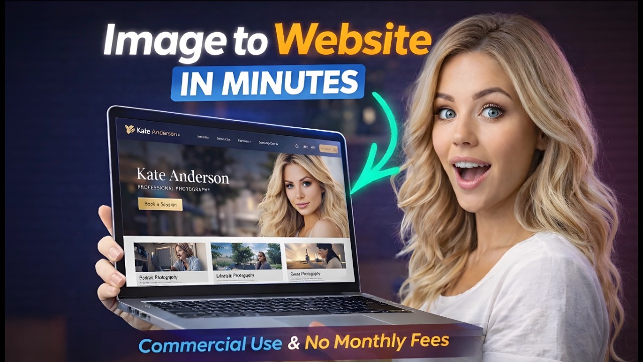 Turn Any Image Into a Website With AI (New Tool)