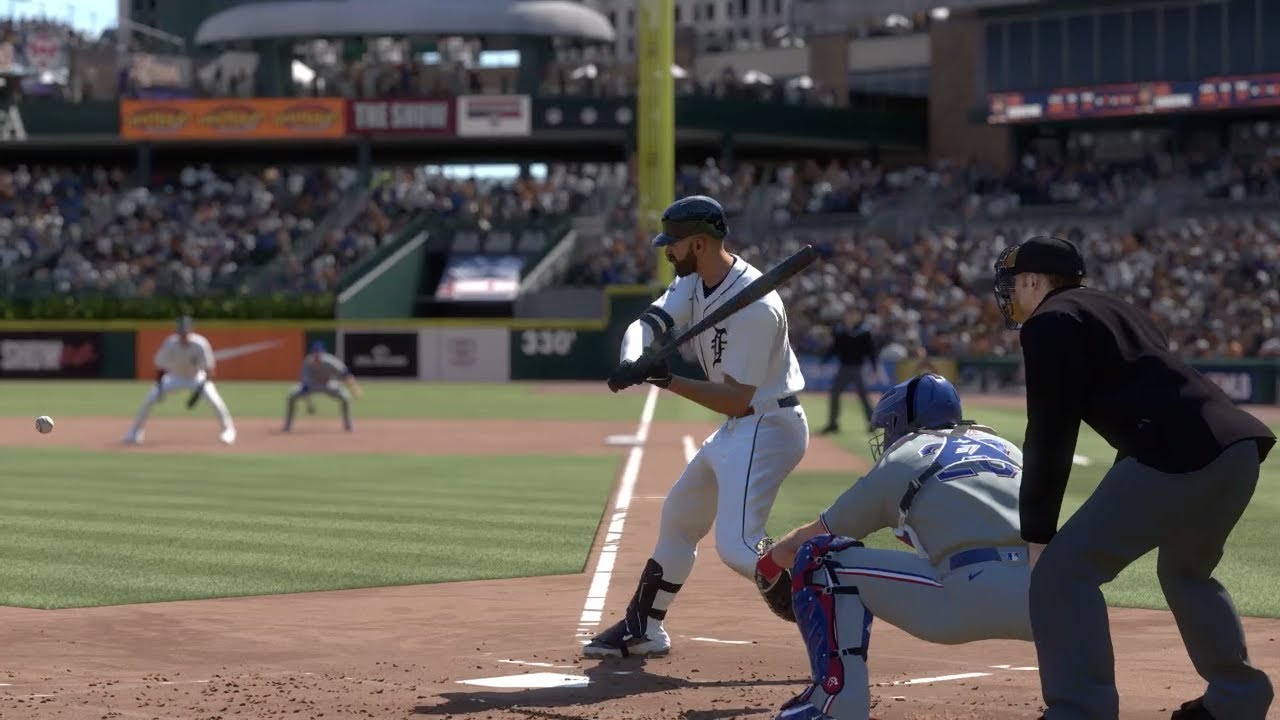 Texas Rangers vs Detroit Tigers - MLB Today 4/18/24 Full Game Highlights (MLB The Show 24 Sim)