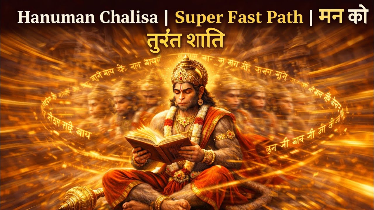 Superfast hanuman chalisa new version #hanumanchalisa #hanuman #hanumanji 