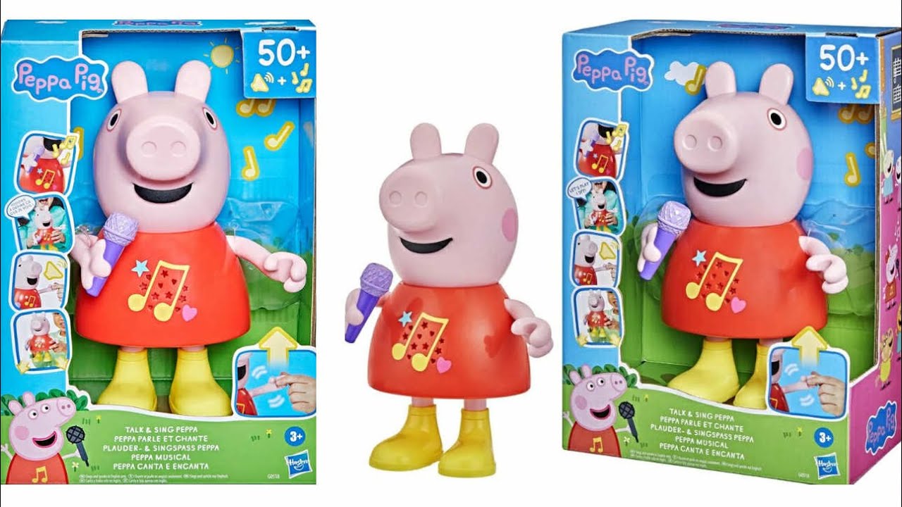 UNBOXING Peppa Pig Sing And Talk ASMR Review
