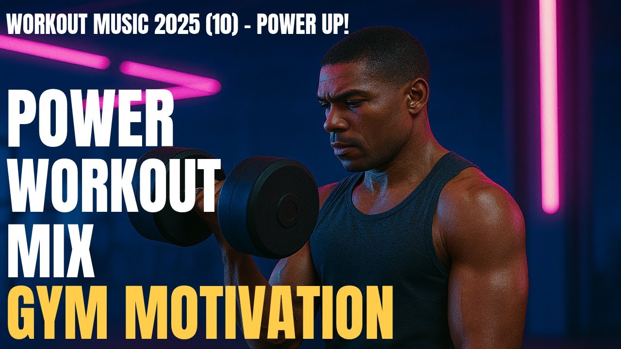 Workout Music 2025 (10) - Power Up! Ultimate GYM MOTIVATION Mix | Beast Mode Energy