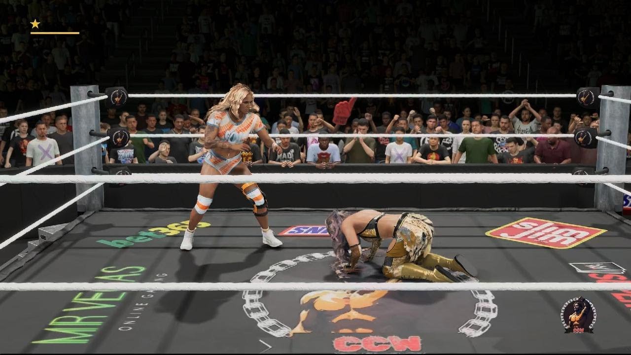 CCW Rampage 4th Match: CCW Womens Champion Giulia Vs Sol Ruca