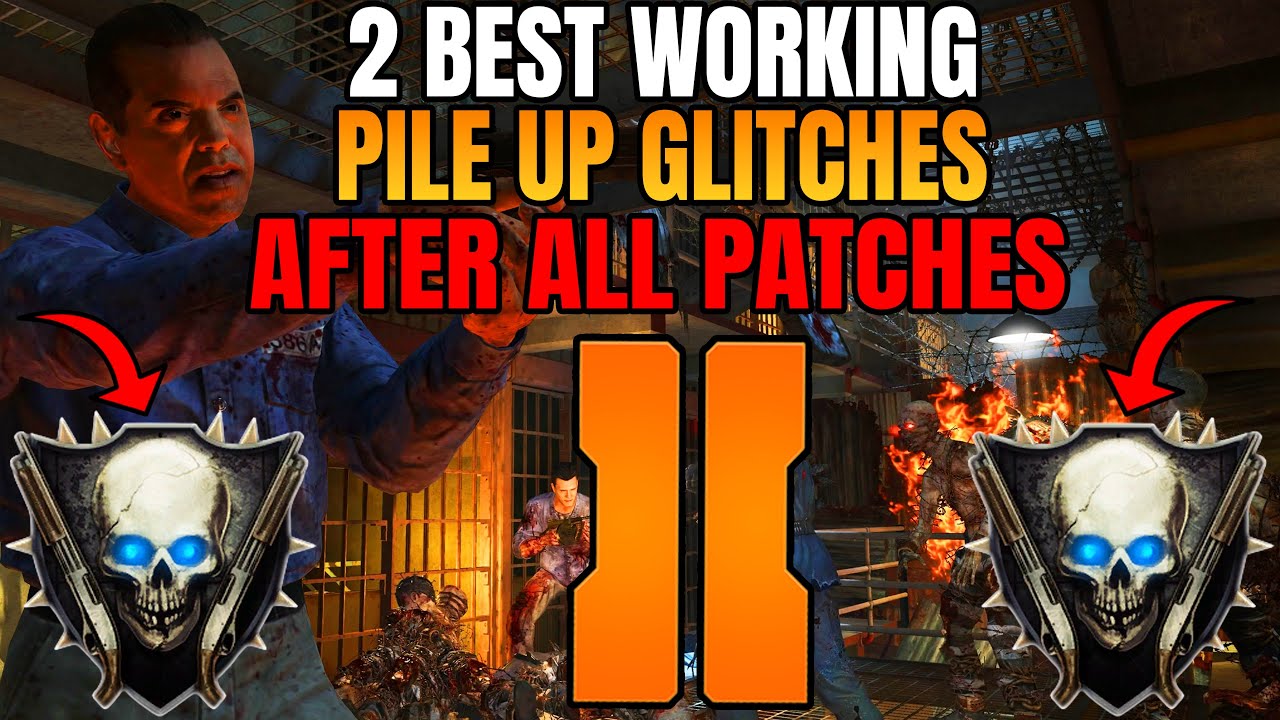 BO2 Zombies Glitches: 2 Best Working Pile Up Glitches After All Patches! - Mob Of The Dead Glitches