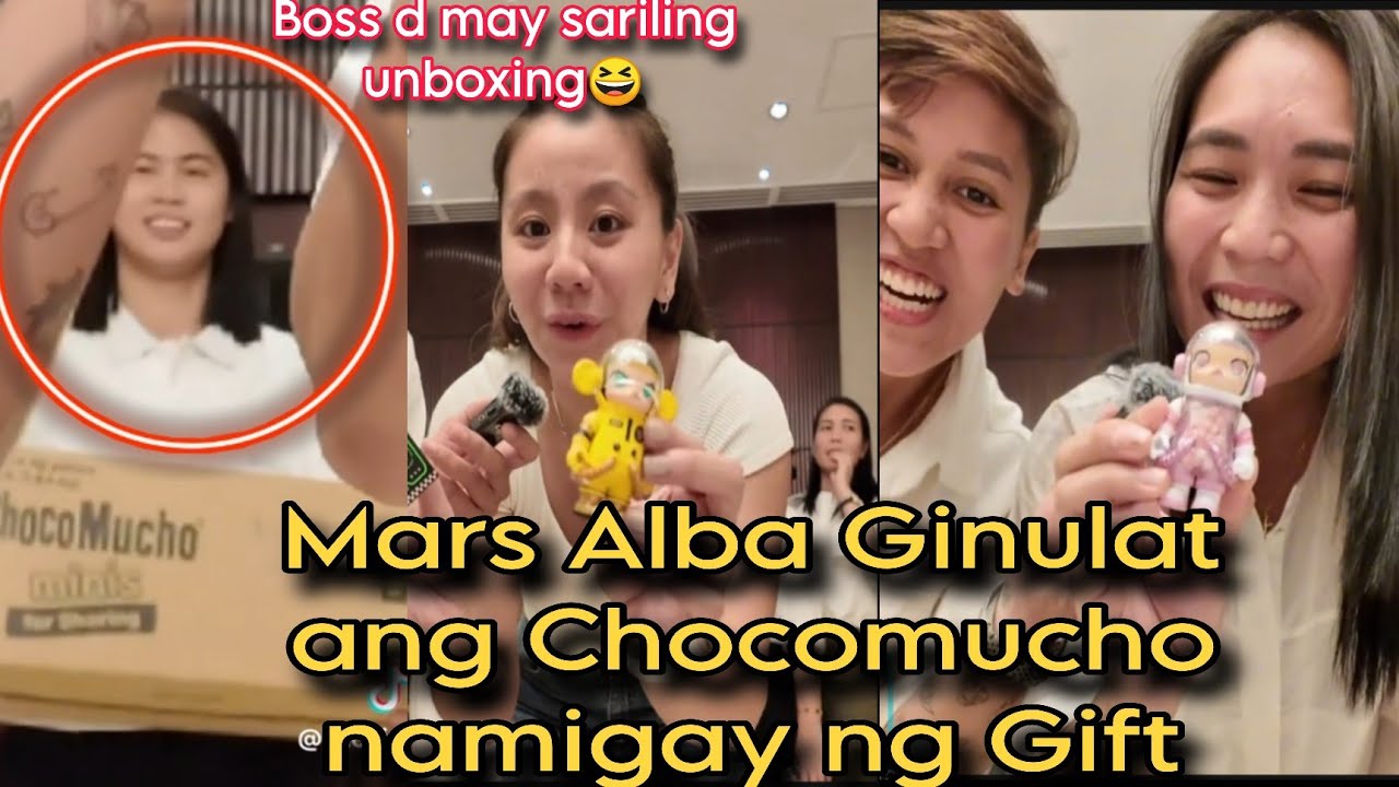 MARS ALBA UNBOXING WITH CHOCOMUCHO GIRLS