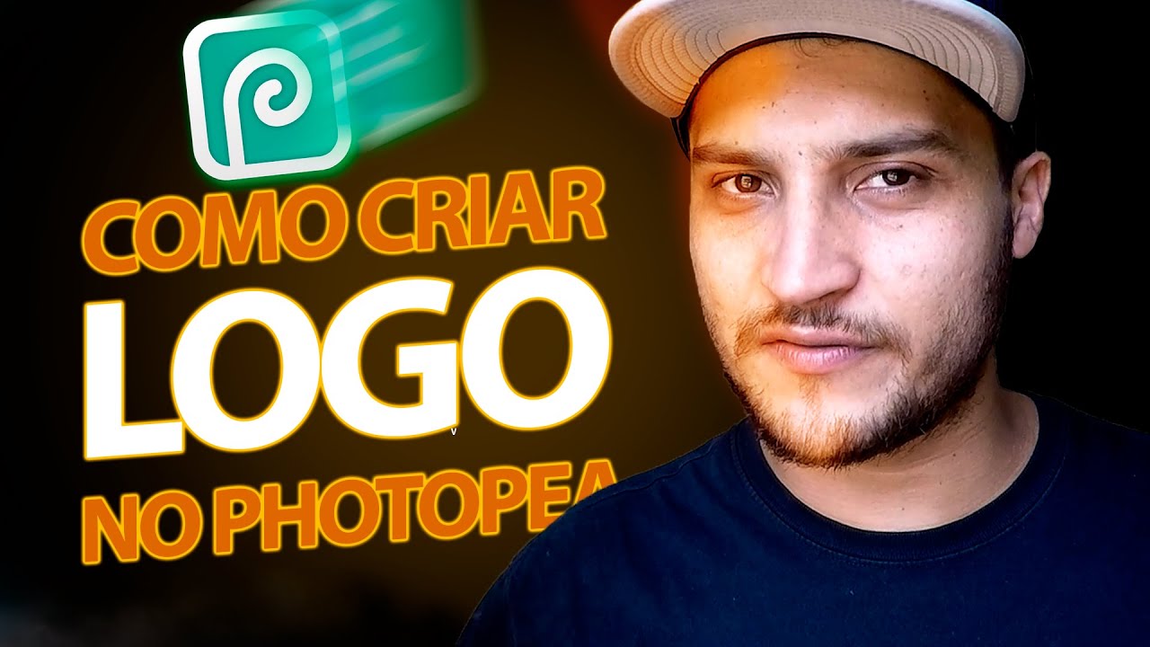 ✅ COMO FAZER LOGO NO PHOTOPEA ( RÁPIDO E FÁCIL ) APRENDA A FAZER UMA LOGO SIMPLES