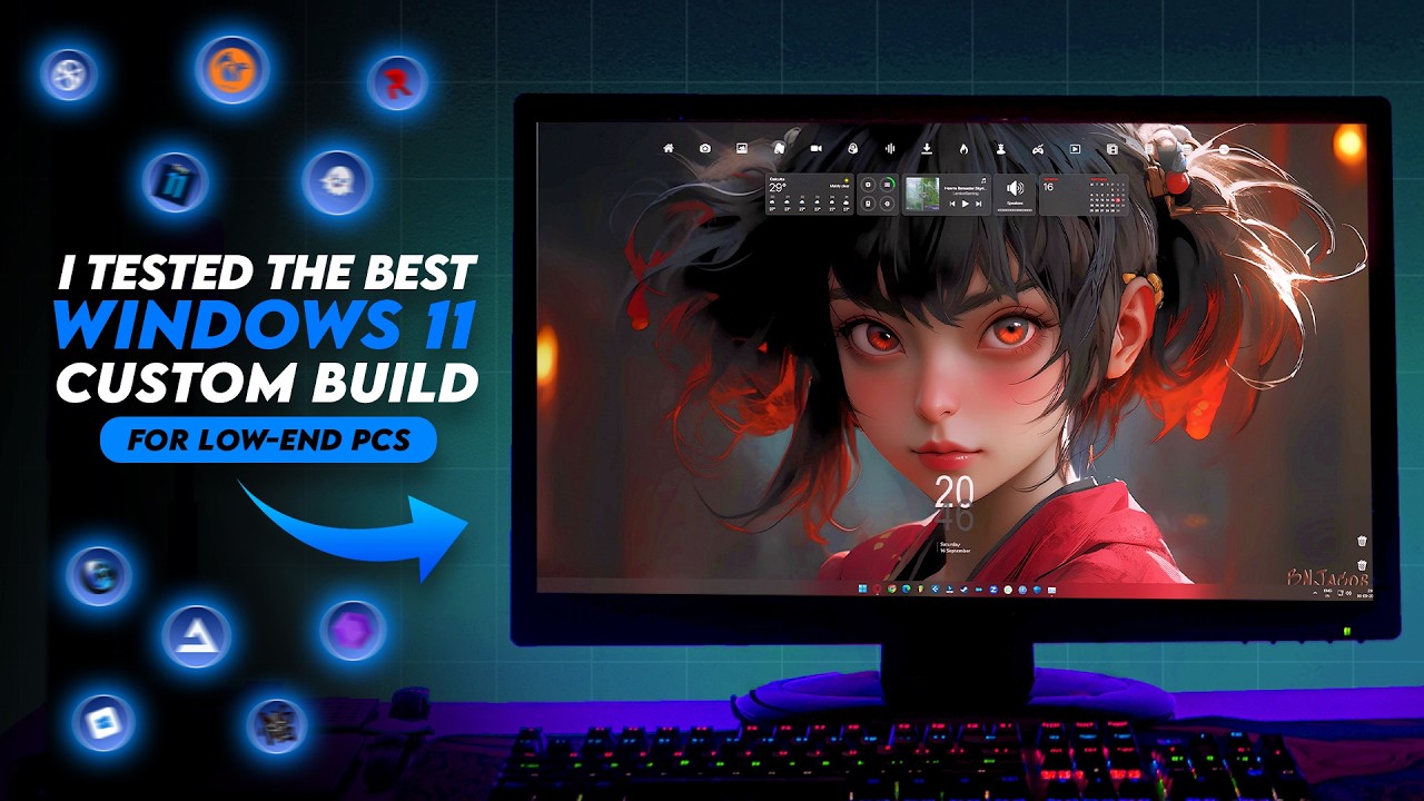 Лучшие кастомные сборки Windows 11 для слабых ПК в 2026 году (протестировано на FPS, оперативную ...