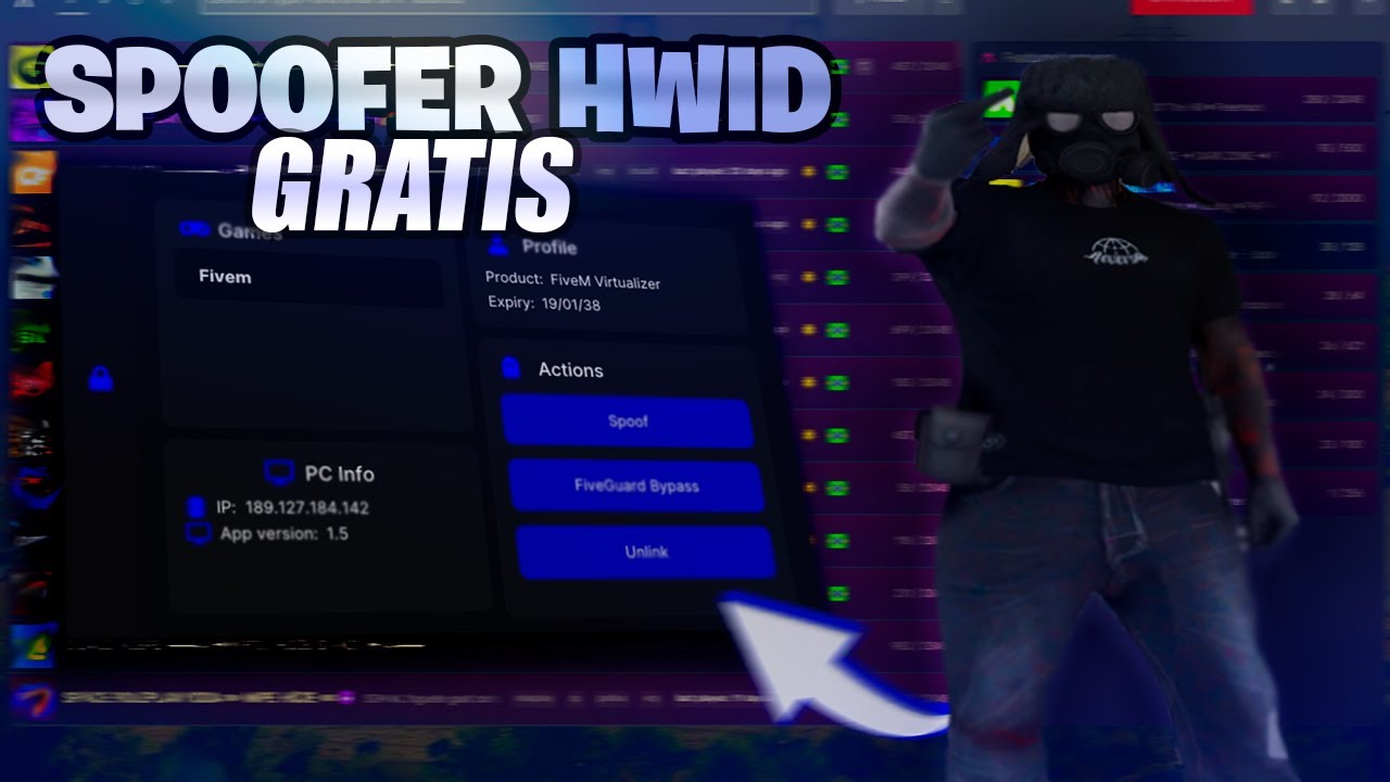 🔥 COMO SPOOFAR NO FIVEM DE GRAÇA E RETIRAR BAN DE QUALQUER CIDADE! 🔥