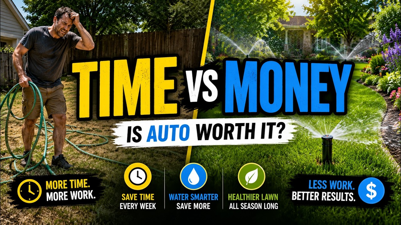 Time Vs  Money - Can Technology Decrease our Yard Work