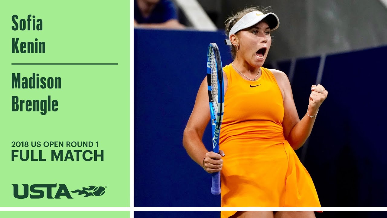 Sofia Kenin vs. Madison Brengle Full Match | 2018 US Open Round 1