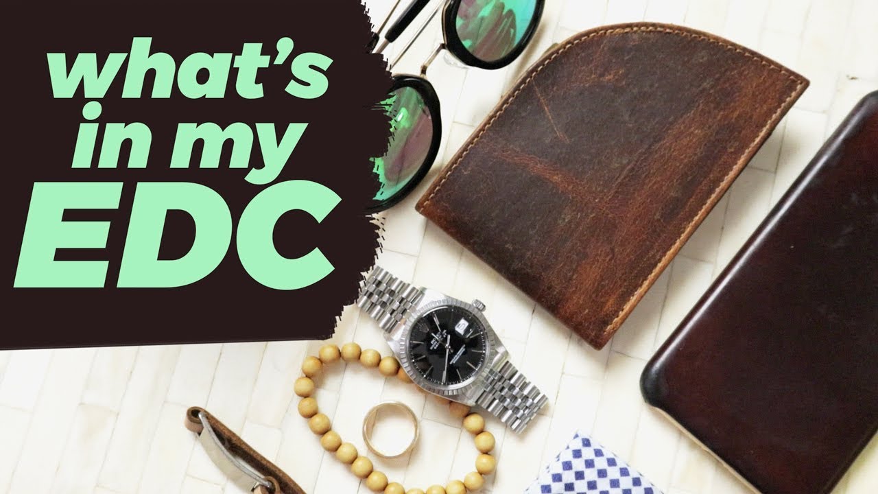 EVERYDAY CARRY (Here's what I have with me every day) • Effortless Gent