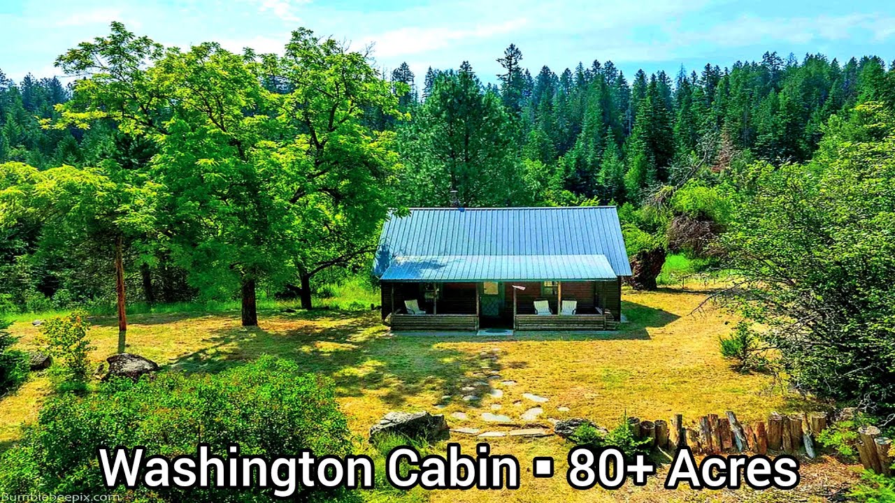 Washington Cabins For Sale | $475k | Washington Land For Sale | Washington Farms Land , Creek