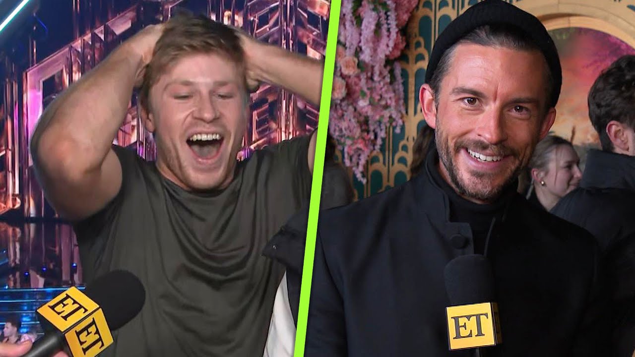 Robert Irwin Reacts to SURPRISE Message From Jonathan Bailey Ahead of DWTS Finale