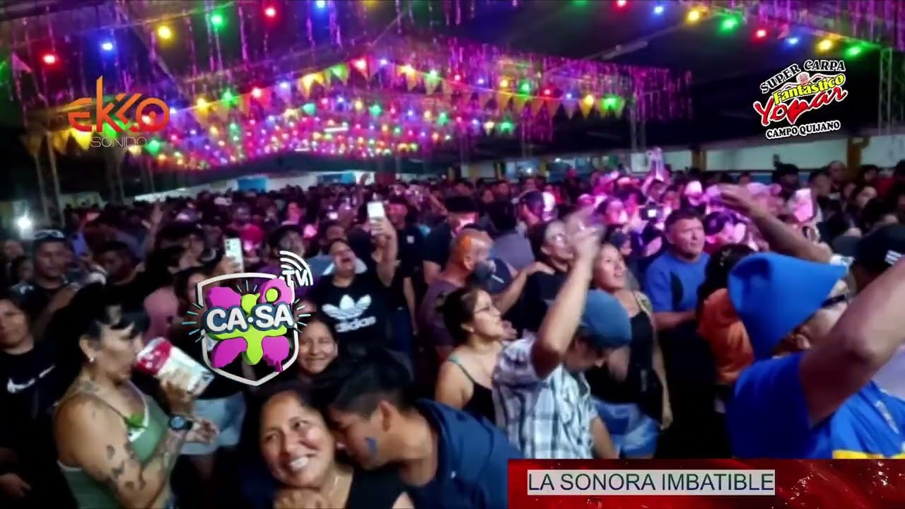 POR DINERO O POR AMOR - LA SONORA IMBATIBLE EN VIVO VIDEO CARPAS SALTEÑAS 