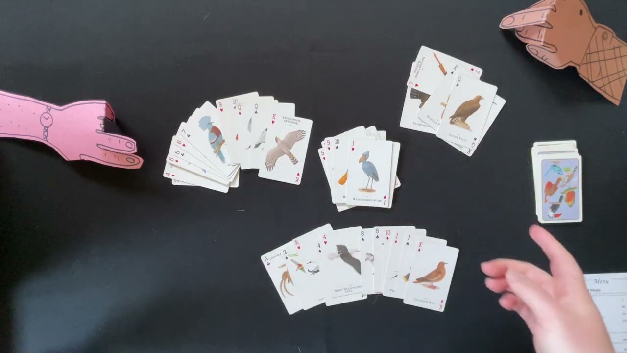 Placing Orders - How to Playthough - 3p Standard deck climbing shedding game 