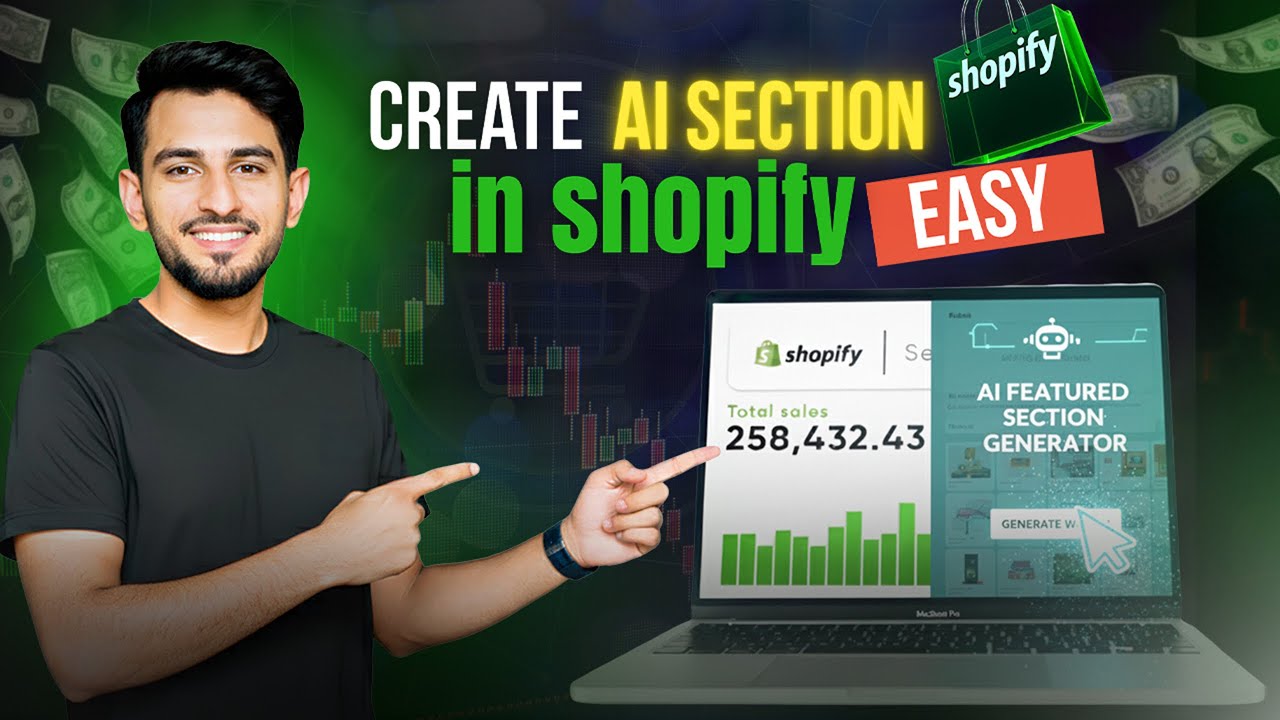 How to generate custom shopify sections | free sections in shopify by using Shopify AI | Succeessify