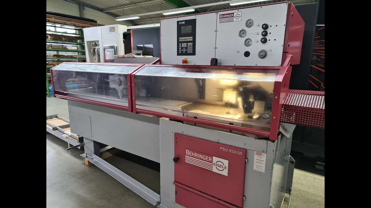 Behringer Eisele PSU 450 M Kreissägeautomat + CNC Gehrung